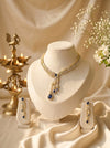 Anaya Floral Drop Necklace Set