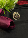 Kavya Clear Polki Cluster Ring
