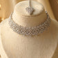 Leela Diamond Lattice Choker Set with Maang Tikka