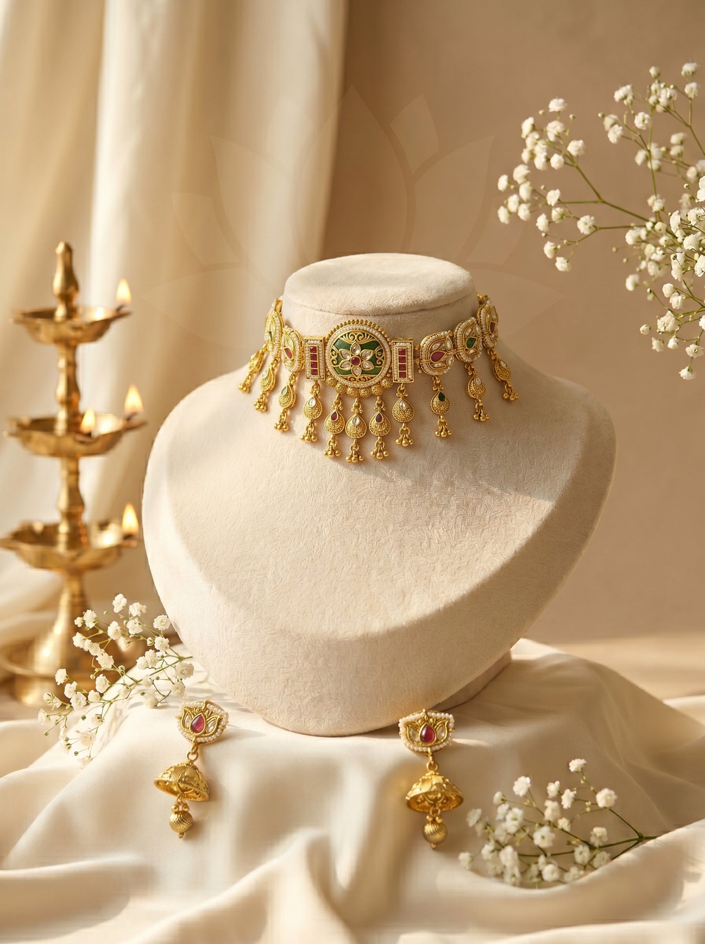 Nayantara Antique Choker Set