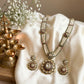 Royal Polki Pearl Necklace Set
