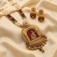 Radha-Krishna Temple Pendant Set