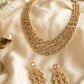 Samara Triple-Strand Polki Necklace Set
