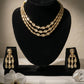 Samara Triple-Strand Polki Necklace Set