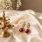 Divya Ruby Polki Necklace Set