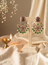 Riya Emerald Chandbali Earrings