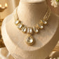 Mayura Pearl Polki Necklace Set