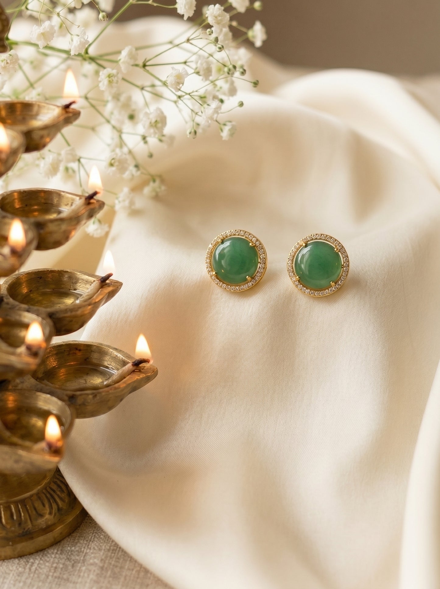 Anjali Turquoise Classic Studs