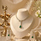Kavya Emerald Vines Necklace Set