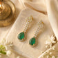Kavya Emerald Vines Necklace Set