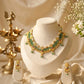 Saniya Emerald Bead Antique Choker Set