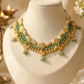 Saniya Emerald Bead Antique Choker Set