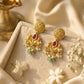 Saniya Emerald Bead Antique Choker Set
