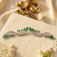 Naina Emerald Feather Hasli