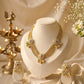Charvi Antique Gold Statement Set