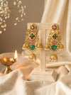 Priya Triple Layer Jhumki Earrings