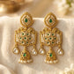 Eshana Emerald Pearl Heritage Pendant Set