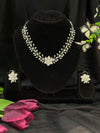 Ishani Floral Bloom AD Necklace Set