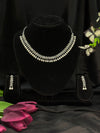 Meera Classic Diamond Drop AD Necklace Set